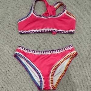 💕💜💙💛 PQ Colorful Stitch Bikini Set